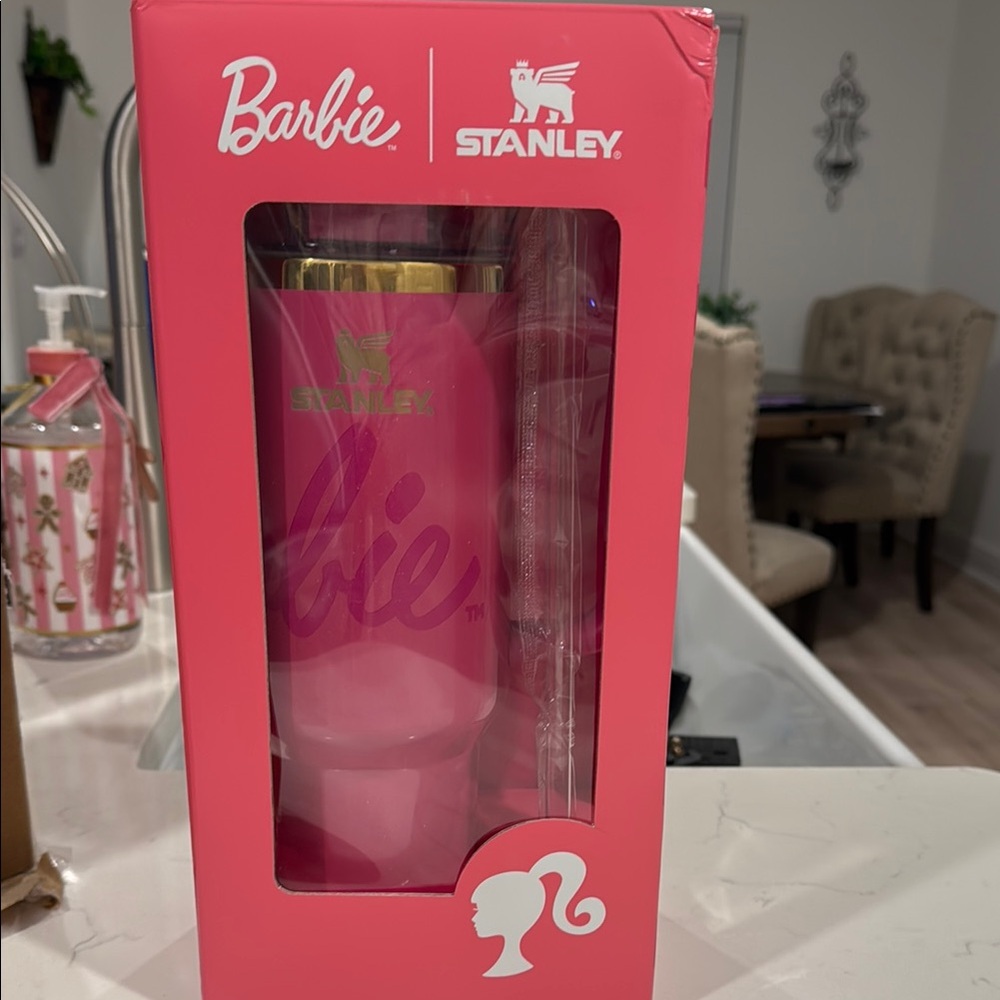 Barbie x Stanley Pink Tumbler